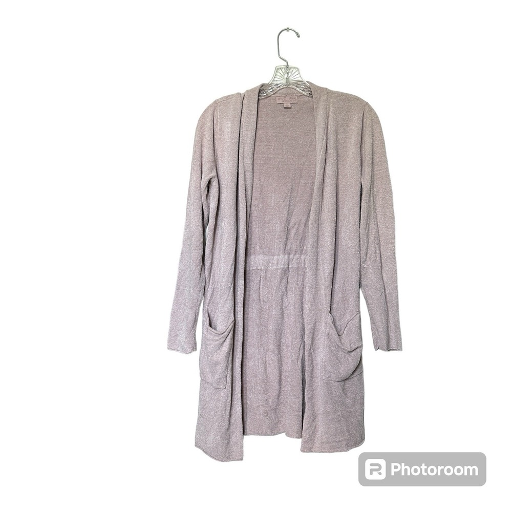 Barefoot Dreams Cozychic Ultra Lite Knit Cardigan Womens S Coastal Beach Resort‎
